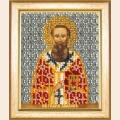 Набор для вышивания бисером ЧАРИВНА МИТЬ "Икона святого Григория Богослова"